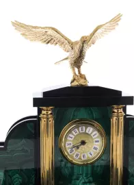 Письменный набор "Президент" малахит