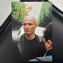 Фото с автографом. Франк Лебёф