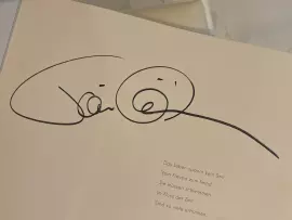 Книга с автографом Тилля Линдеманна (Rammstein)