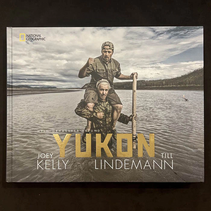 An autographed book by Till Lindemann (Rammstein)
