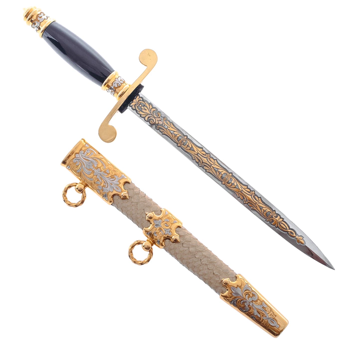 Dirk "Painted" Zlatoust snake skin