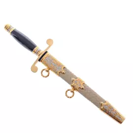 Кортик "Расписной" Златоуст змеиная кожа