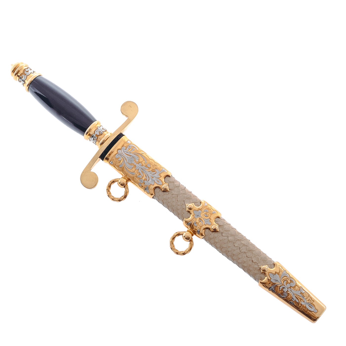 Dirk "Painted" Zlatoust snake skin