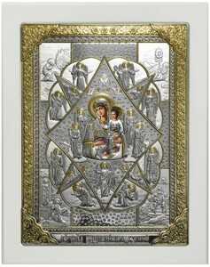 Icon of the Mother of God The Burning Bush