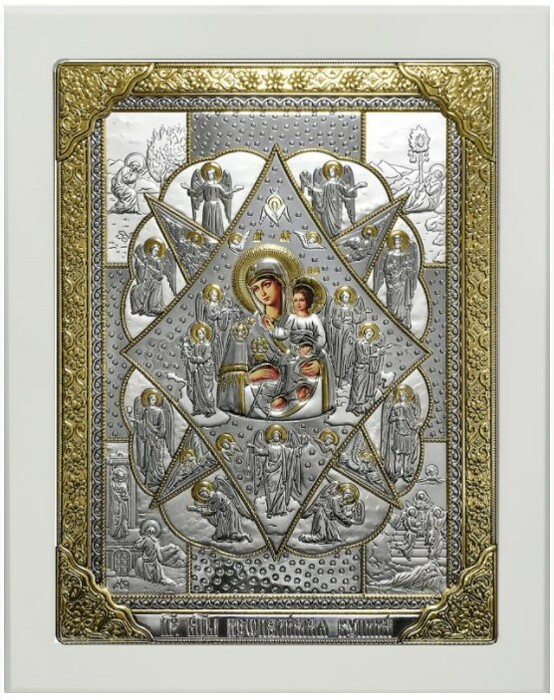 Icon of the Mother of God The Burning Bush