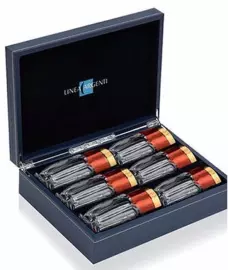 Набор для воды, с золотым декором и красной отделкой, на 6 персон