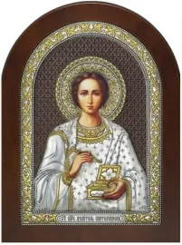 Икона Святого Целителя Пантелеймона Икона Святого Целителя Пантелеймона