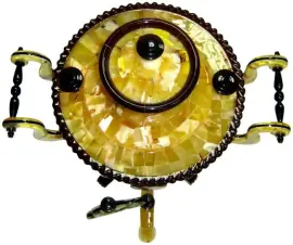 Самовар из янтаря "Застолье" Самовар из янтаря "Застолье"