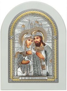 Icon of Saints Peter and Fevronia