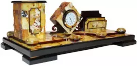 Настольный набор из янтаря "Солнечный бриз"