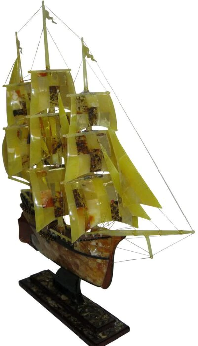 Amber statuette "Ship"