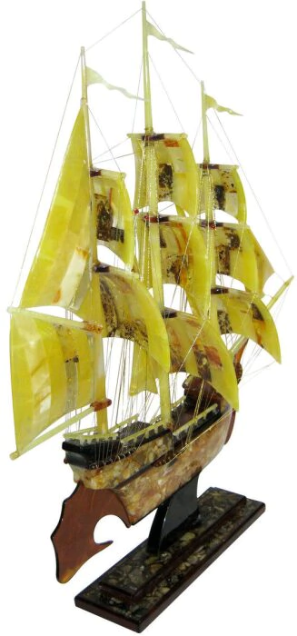 Amber statuette "Ship"