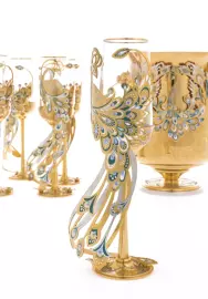 Набор для шампанского на 6 персон "Волшебство" с ведром для льда, Златоуст