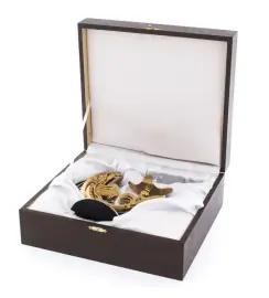 Эксклюзивная икорница "Золотая рыбка" Златоуст Эксклюзивная икорница "Золотая рыбка" Златоуст