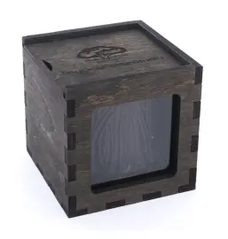 Стакан для виски "Wave" из ребристого мореного дуба, на 1 персону Стакан для виски "Wave" из ребристого мореного дуба, на 1 персону