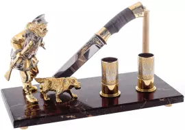 Table set "Hunter" for 2 persons (jasper)