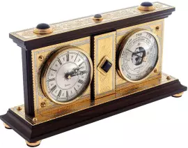 Desktop weather station with clock, Zlatoust