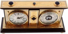 Desktop weather station with clock, Zlatoust