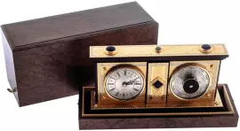 Desktop weather station with clock, Zlatoust