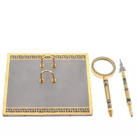 Письменный набор из нефрита "Колизей", Златоуст