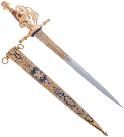 Dagger "Knight" Zlatoust