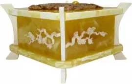 Шкатулка из янтаря "Дракон"