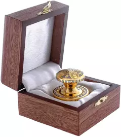 The "Gift" seal (white)