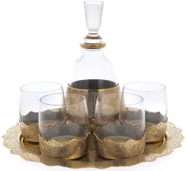 Набор для виски на 4 персоны, Златоуст