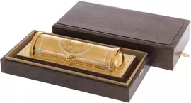 The case for the Faberge Zlatoust pen