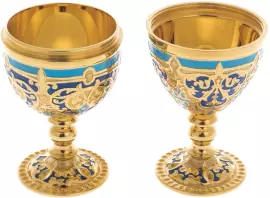 Яйцо-трансформер с голубой эмалью, Златоуст