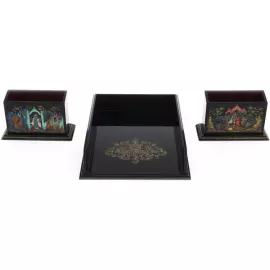 Письменный набор Палех "Сказки Пушкина"