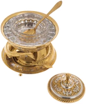 Caviar bowl "Dance of sturgeons" Zlatoust
