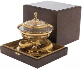 Икорница "Танец осетров" Златоуст