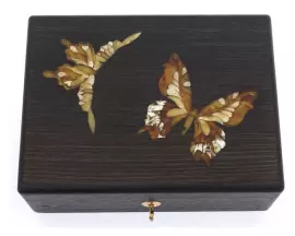 Шкатулка из мореного дуба "Лето"