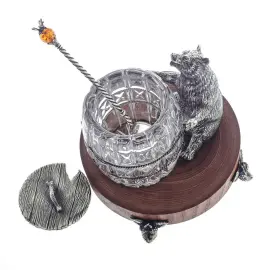 Медовница "Медведица" серебрение