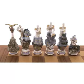 Шахматы фарфоровые "Оборона Севастополя"