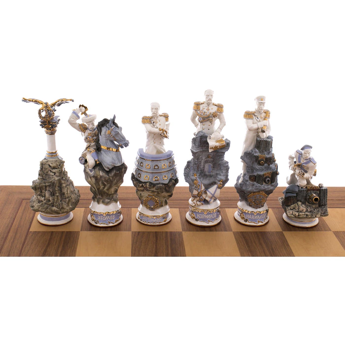 Porcelain chess "Defense of Sevastopol"