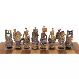 Шахматы фарфоровые "Оборона Севастополя"