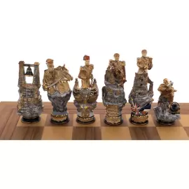 Шахматы фарфоровые "Оборона Севастополя"