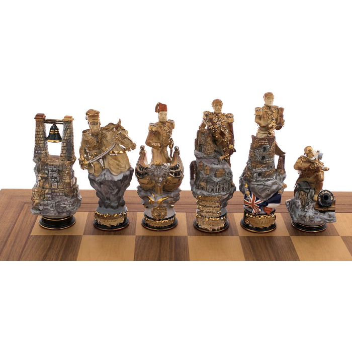 Porcelain chess "Defense of Sevastopol"