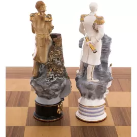 Шахматы фарфоровые "Оборона Севастополя"