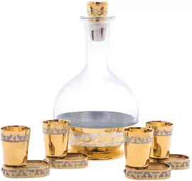 Набор для водки "Чум с пимами" Златоуст