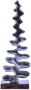 Art object Cactus "Fishbone"