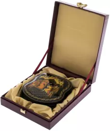 Эксклюзивная икорница "Золотая рыбка" Златоуст Эксклюзивная икорница "Золотая рыбка" Златоуст