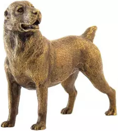 Статуэтка бронзовая "Азиатская овчарка"