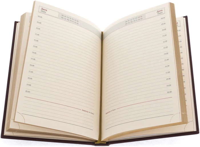 Leather-bound diary "Prosecutor General's Office of the Russian Federation"