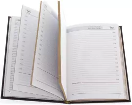 Ежедневник в кожаном переплете "Военная разведка"