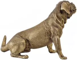 Статуэтка бронзовая "Бордоский дог"