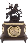 Watch made of beech "George the Victorious"
