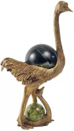 Скульптурная композиция из бронзы "Страусы"